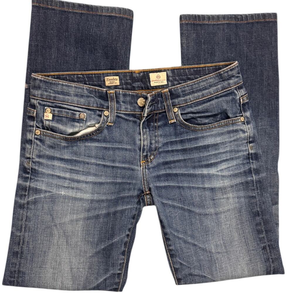 AG Tomboy relaxed straight leg jeans 26R